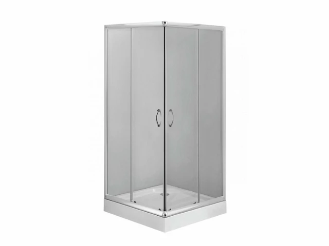 Deante Funkia szögletes zuhanykabin 90x90 cm, króm/transparent