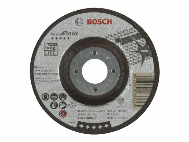 Bosch csiszolókorong A30 inox 