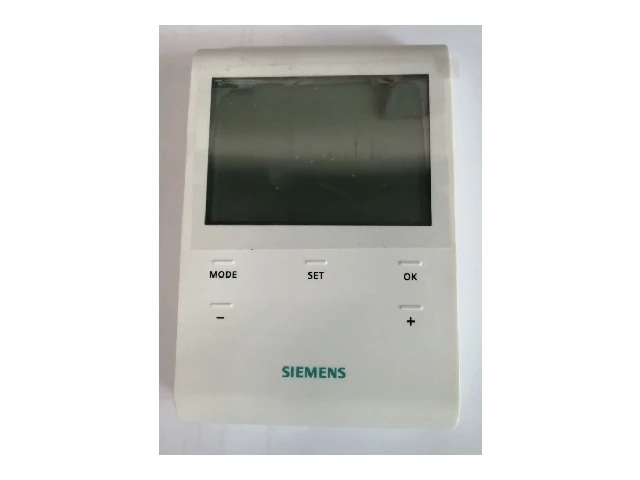 Siemens RDE100 heti programozható szobatermosztát 